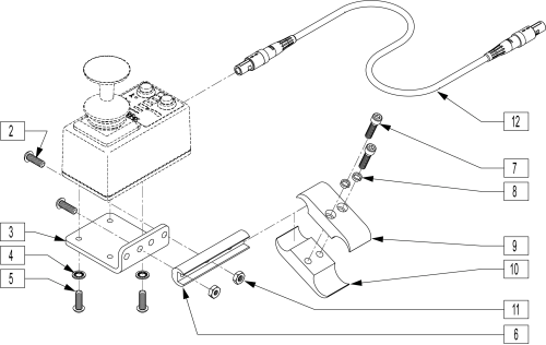 Attendant Control parts diagram