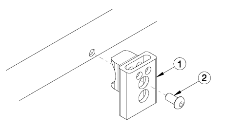 Flip Side Guard Receiver parts diagram