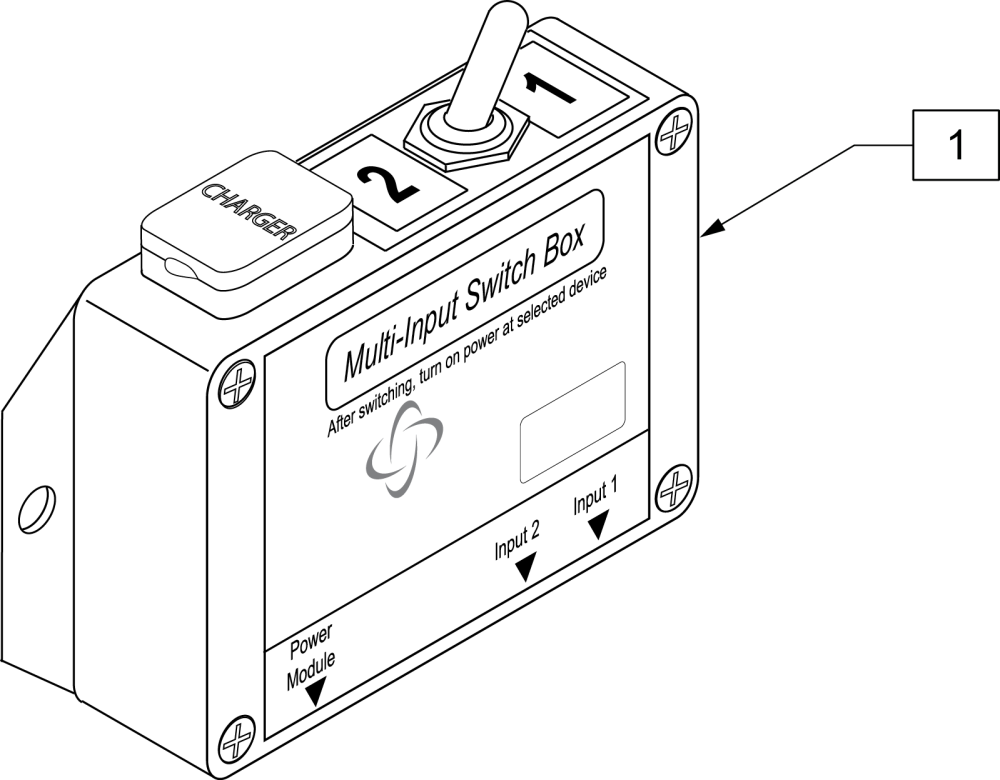 Multi-input Switch  Box parts diagram