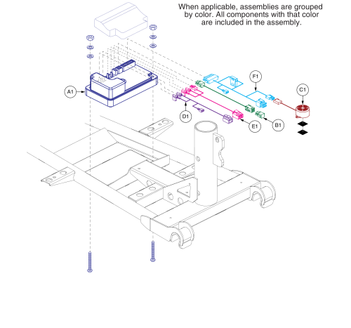 Controller parts diagram