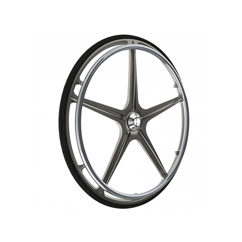 Spin Tek Veloce Billet Aluminum Wheelchair Wheel