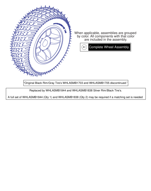 Rear Wheel parts diagram