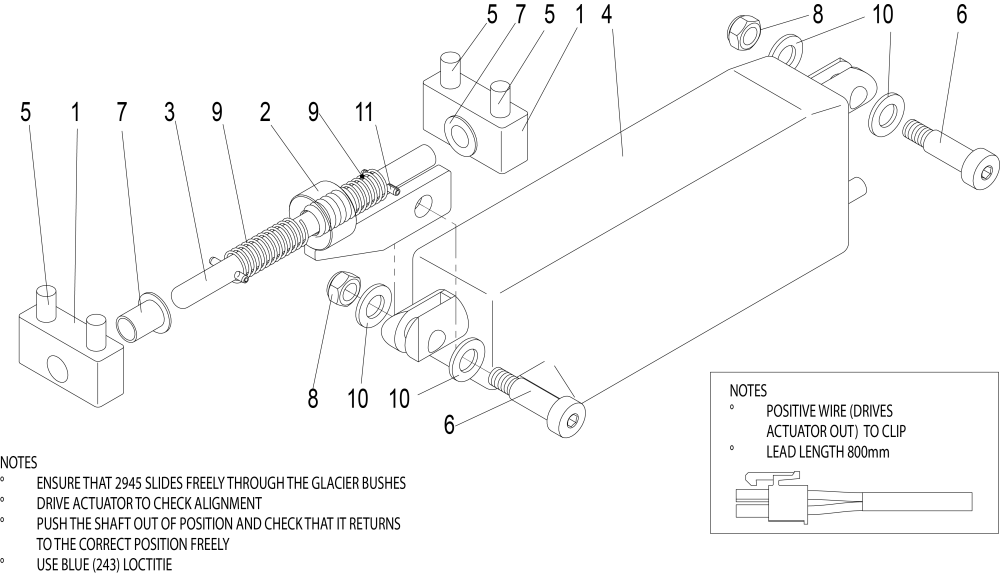 Steering Lock (v2 V3) parts diagram