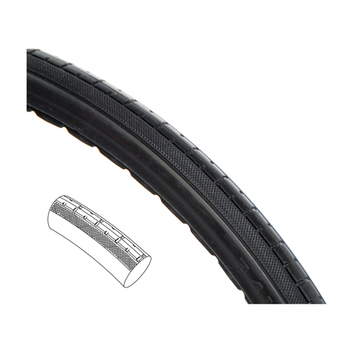 24 x 1 3/8 (37-540) - Full Polyurethane Wheelchair Tire