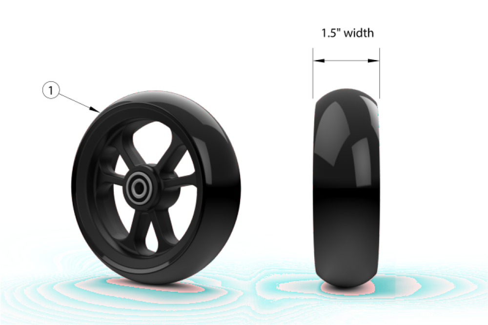 Cr45 Casters - 1.5