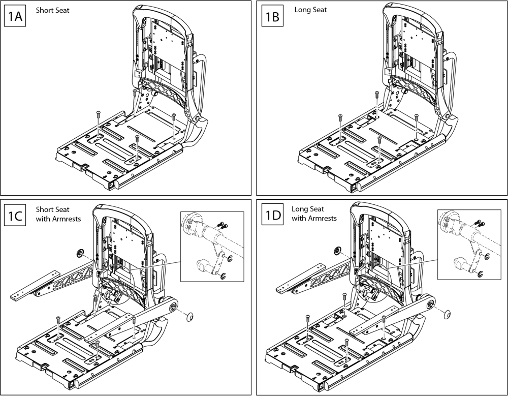 Quickie Q700 M SEries Replacement Parts by Quickie Quickie