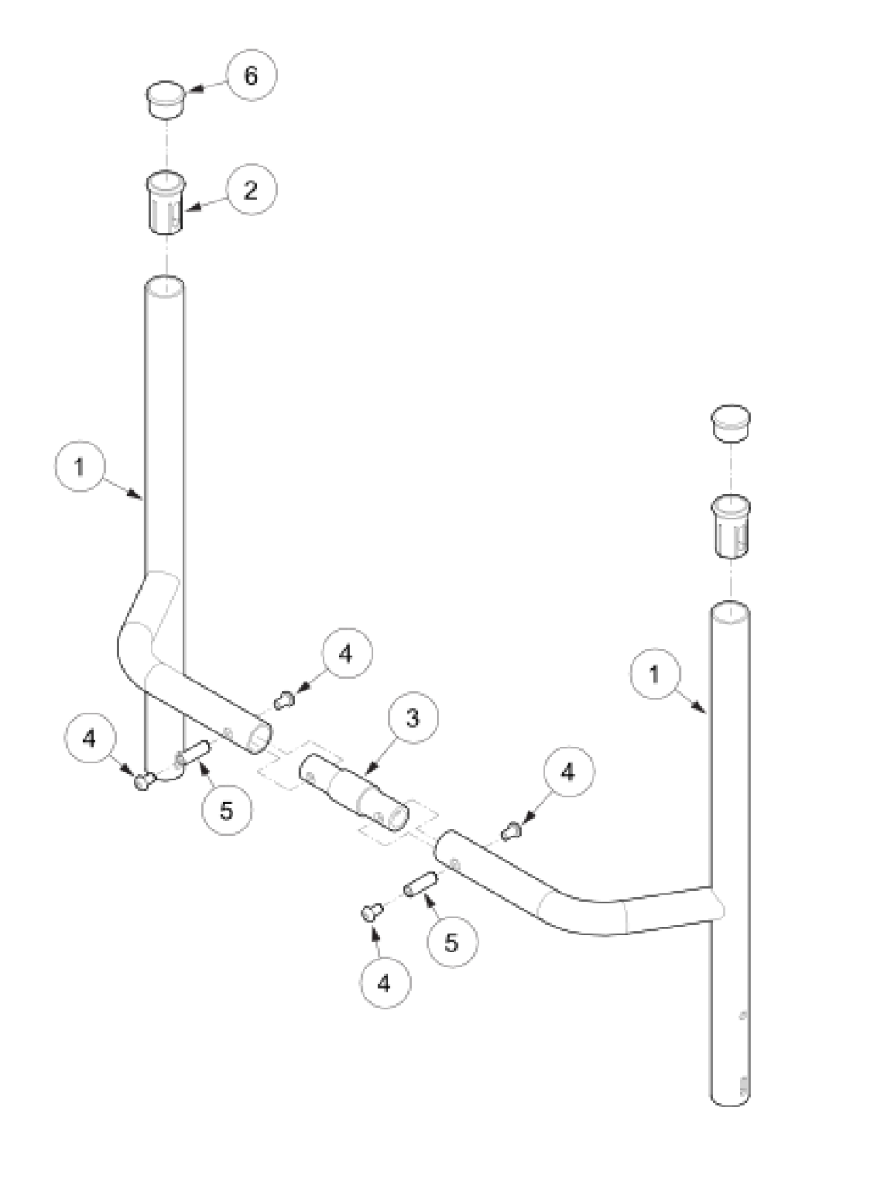 (discontinued) Rogue With Xp Option Fixed Height Backrest With Non-adjustable Rigidizer Bar parts diagram