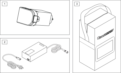 Battery And Charger parts diagram