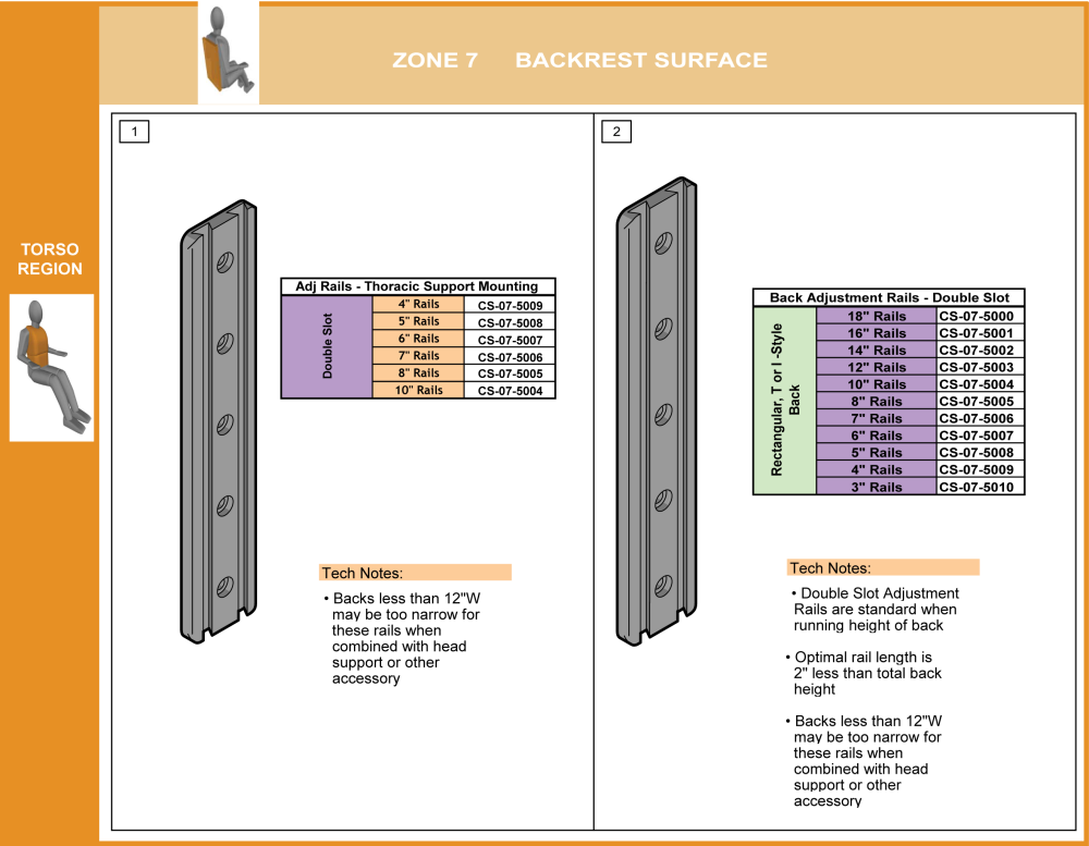 Cs-07-back Step 6 Select Adjustment Rails parts diagram