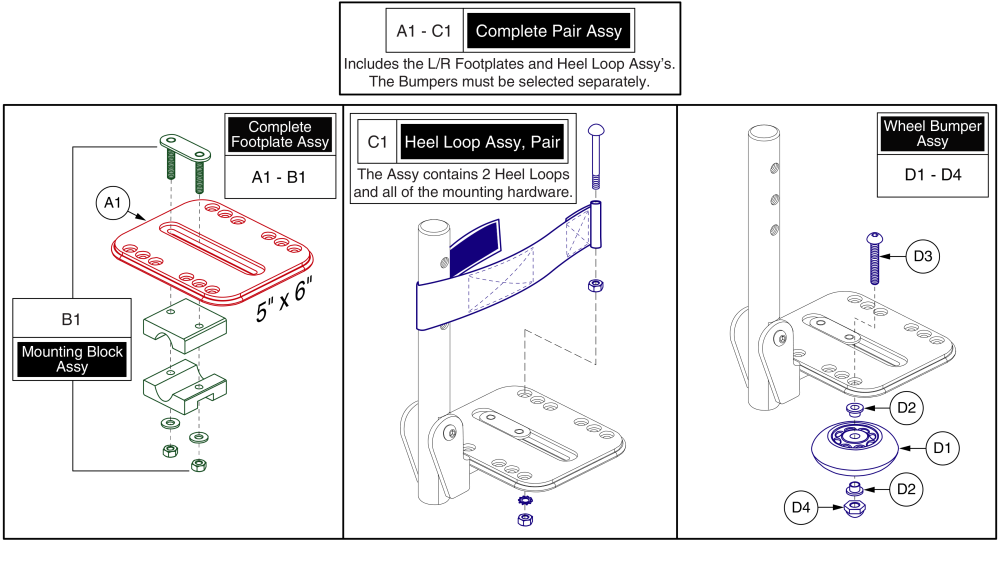 Angle Adjustable Foot Plates, 5