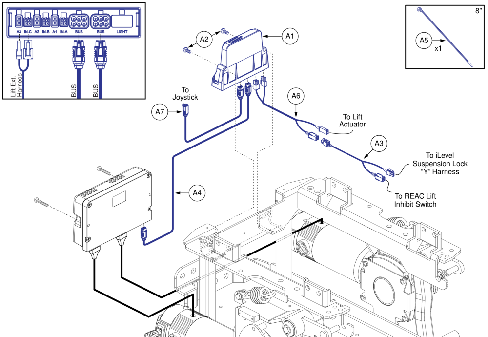 Ql3 Am3 For Q-captains W/reac Lift, Q6 Edge 2.0/3 parts diagram