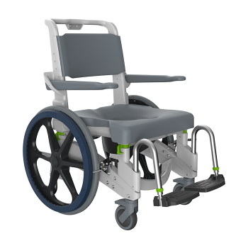 Raz Design Jaz-SP Self Propel Shower Commode Wheelchair