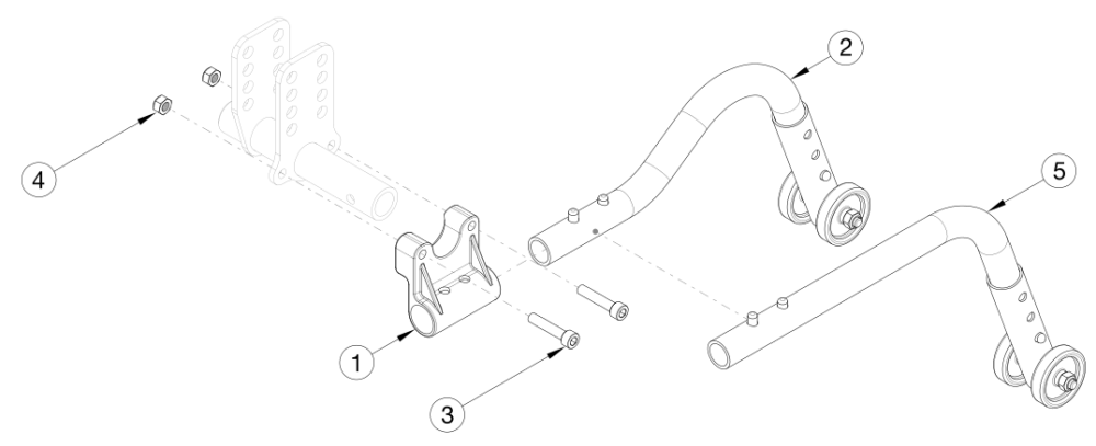 Cr45 Rear Anti-tips parts diagram