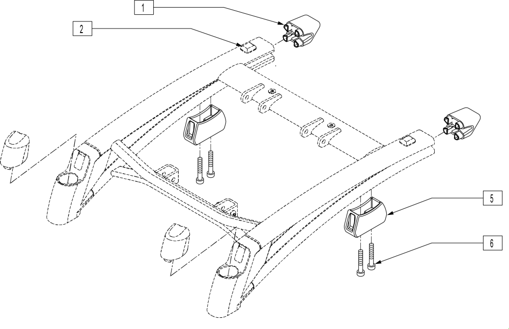 Frame P222se parts diagram