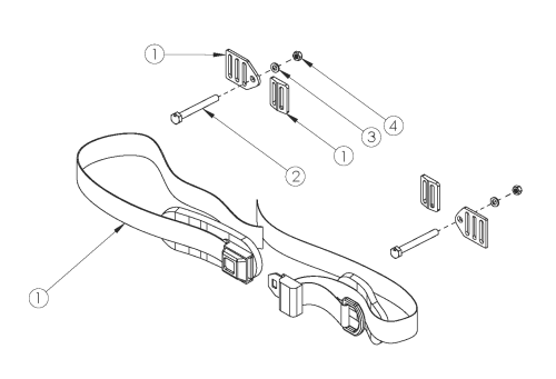 Catalyst Pelvic Positioning Belts - 1