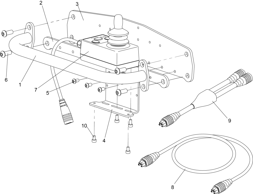 Attendant Control Mps (am Incl) parts diagram