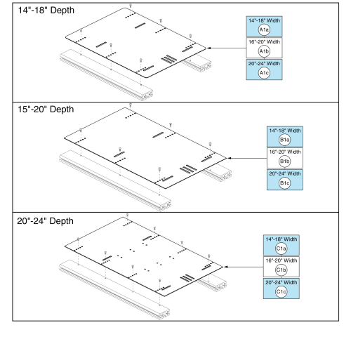 Seat Pans, Tb2 parts diagram