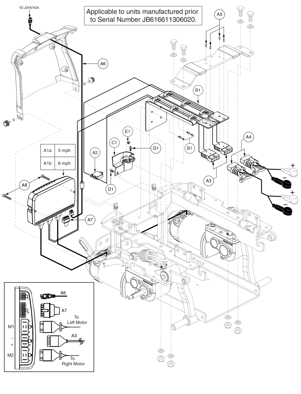 Ne Electronics Assy, Q6 Edge parts diagram