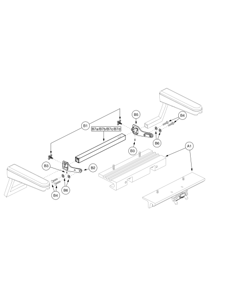 Universal - Universal 115 Quick Release Version 2 parts diagram