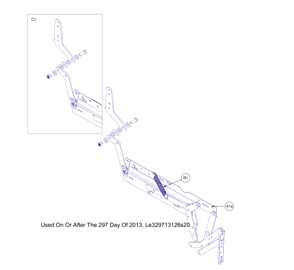 Used On Or After The 297 Day Of 2013, Le329713126s20 parts diagram