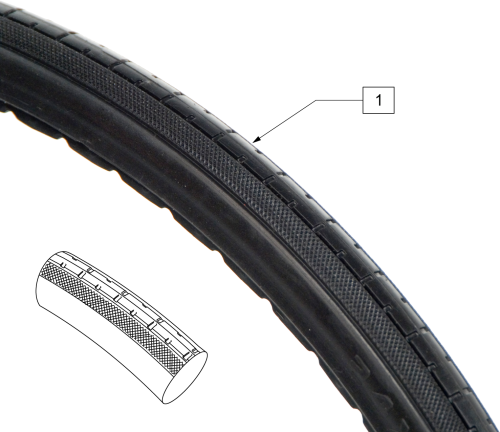 Full Poly Tire parts diagram