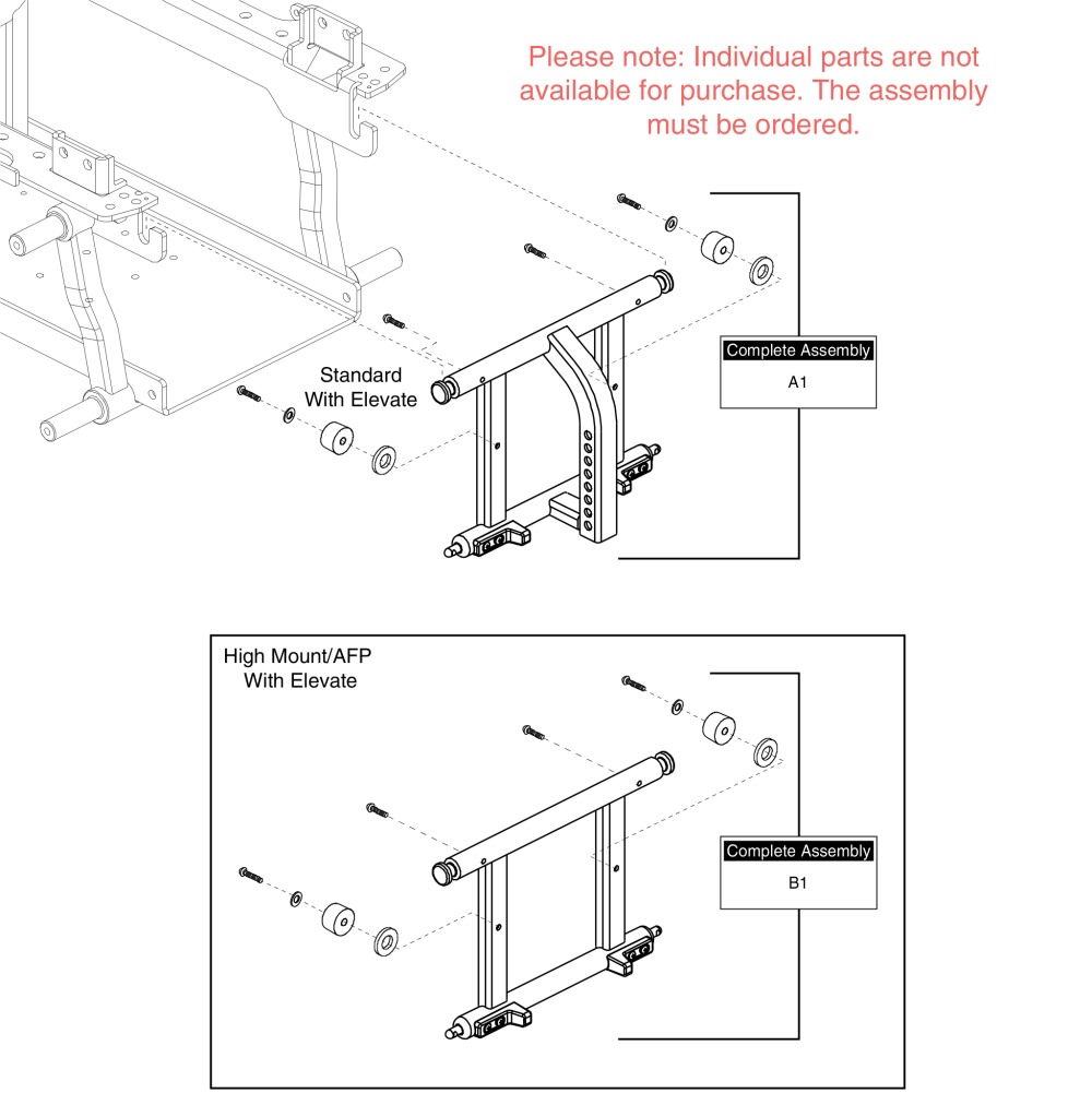 Battery Access Bracket, Power Seat (pedestal Actuator), Q6 Edge parts diagram