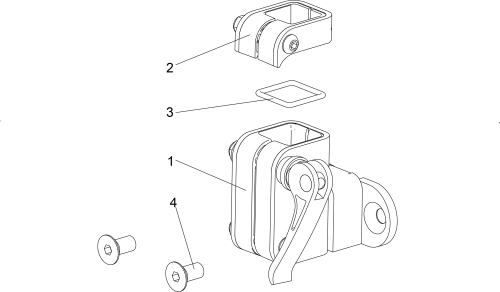 Armrest Elbow And Collar Std parts diagram