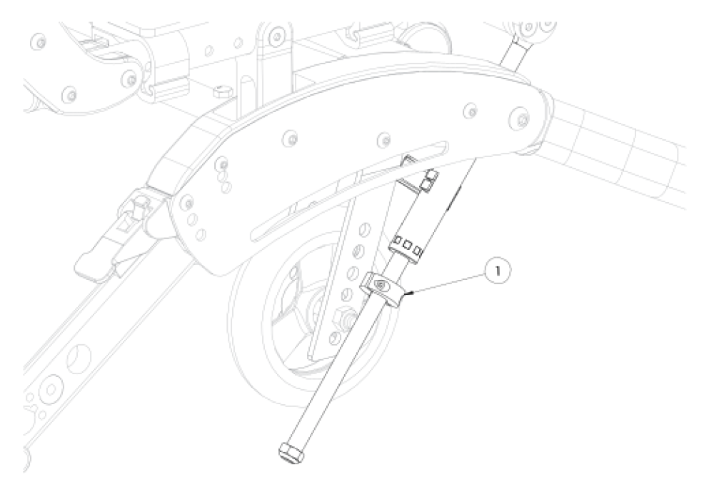 Flip For Leckey Tilt Stop parts diagram