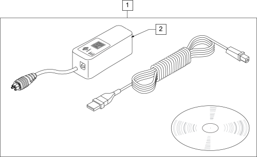 Rnet Pc Programmer Q700m parts diagram