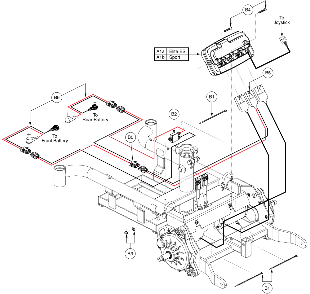 Gc3 Electronics Assy, Elite Es / Sport Portable parts diagram