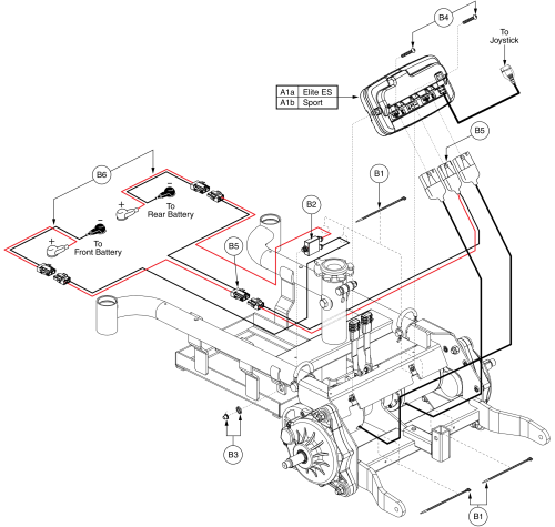 Gc3 Electronics Assy, Elite Es / Sport Portable parts diagram