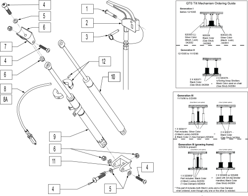 Locking Mechanism (dual Mech Lock) (effective 11/15/96) parts diagram
