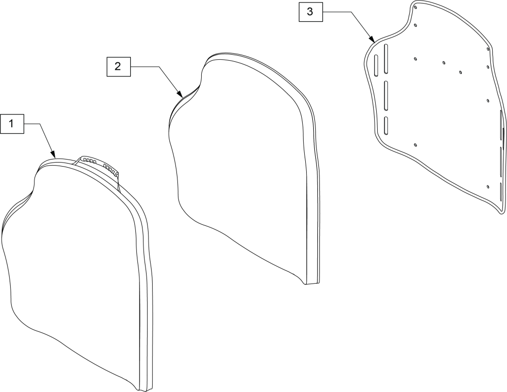 Hd J3 Plus Back Sh parts diagram