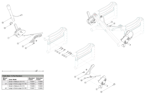 Arc Hemi Wheel Lock parts diagram