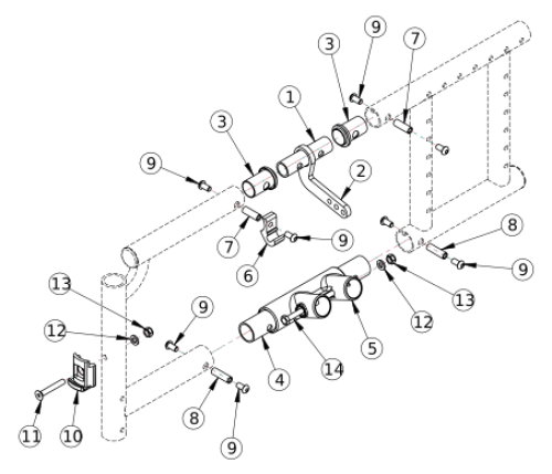 Spark Side Frame Assembly parts diagram