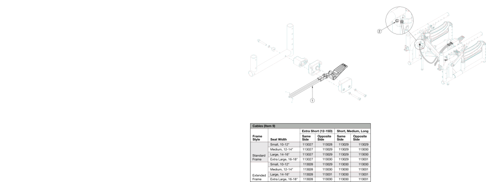 Arc Foot Tilt Mechanism - Growth parts diagram