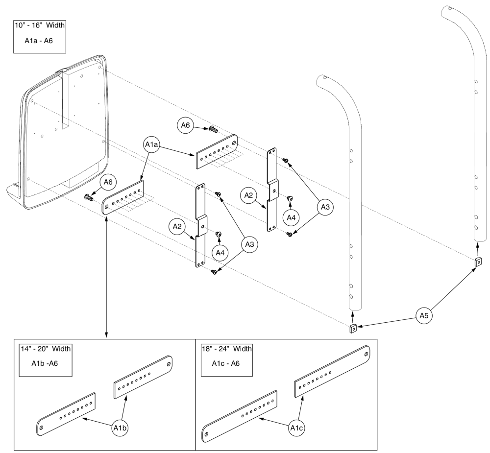 Electronics Box - Compact Box Mounting Bracket, Flush, Tb1 parts diagram