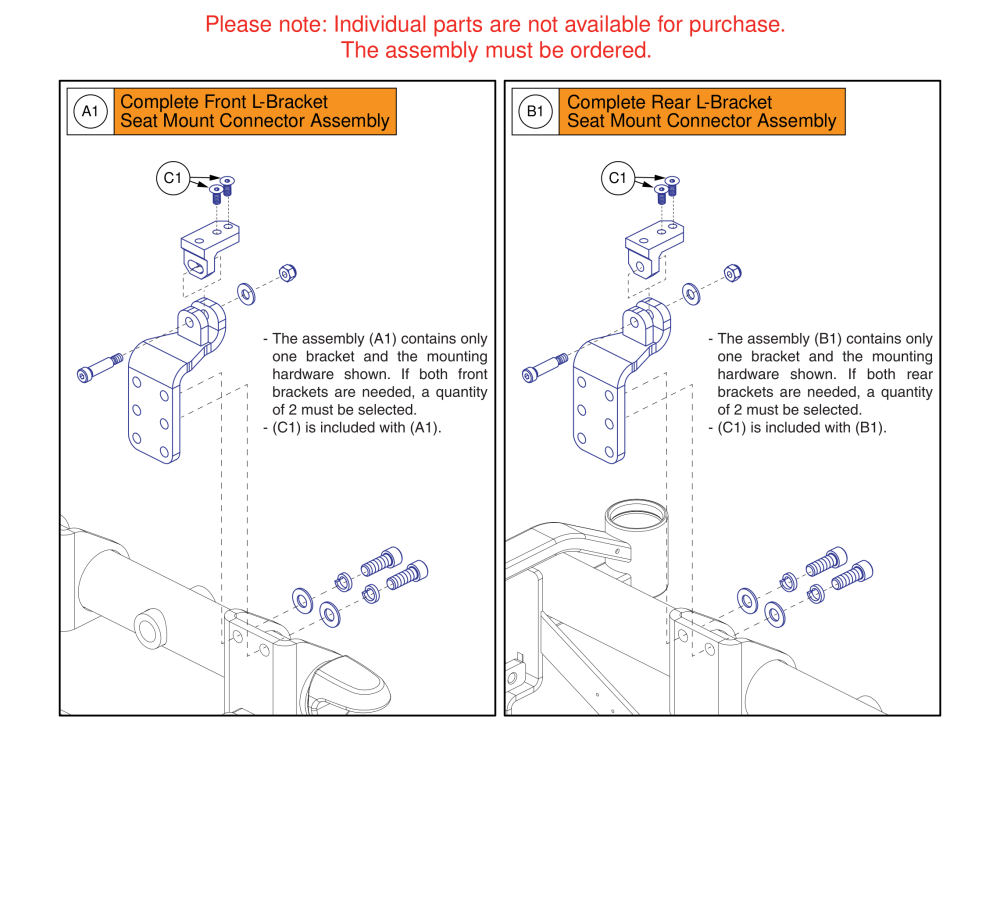 Angle Adjustable Seat Mounts, Tru-balance Bariatric Tilt, J/q 1450 parts diagram