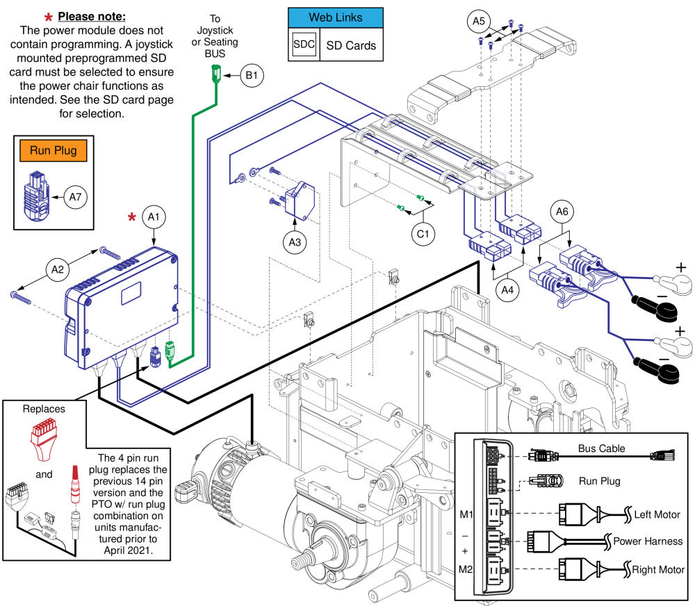 Ql3 Base Electronics, Std. Fenders / No Pto Qbc, Q6 Edge Hd parts diagram