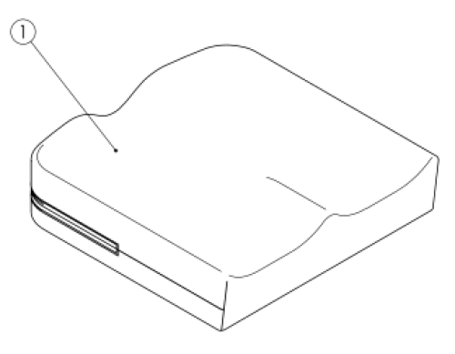Axiom Sp Visco Inner Cushion Cover parts diagram