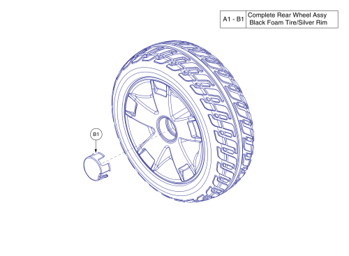 3 & 4 Rear Wheel Assy, Victory 10.2 parts diagram