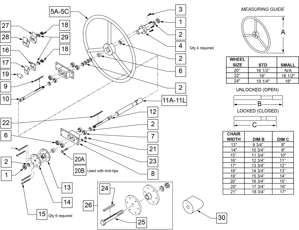 One Arm Drive S/n Prefix Q2x parts diagram