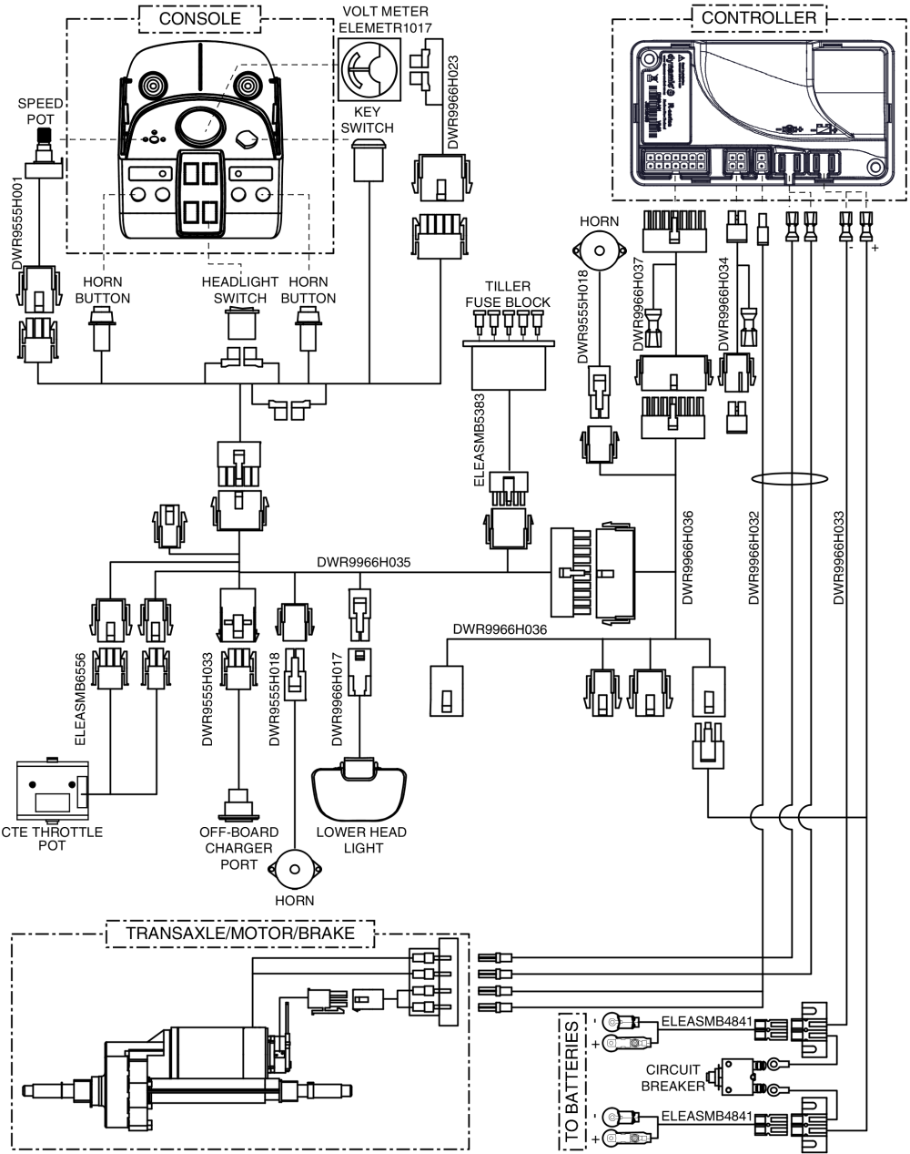 R-series Electrical System Diagram, Victory 9-10 Series parts diagram