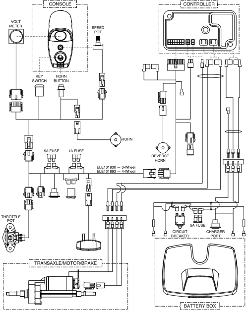 Electrical System Diagram parts diagram