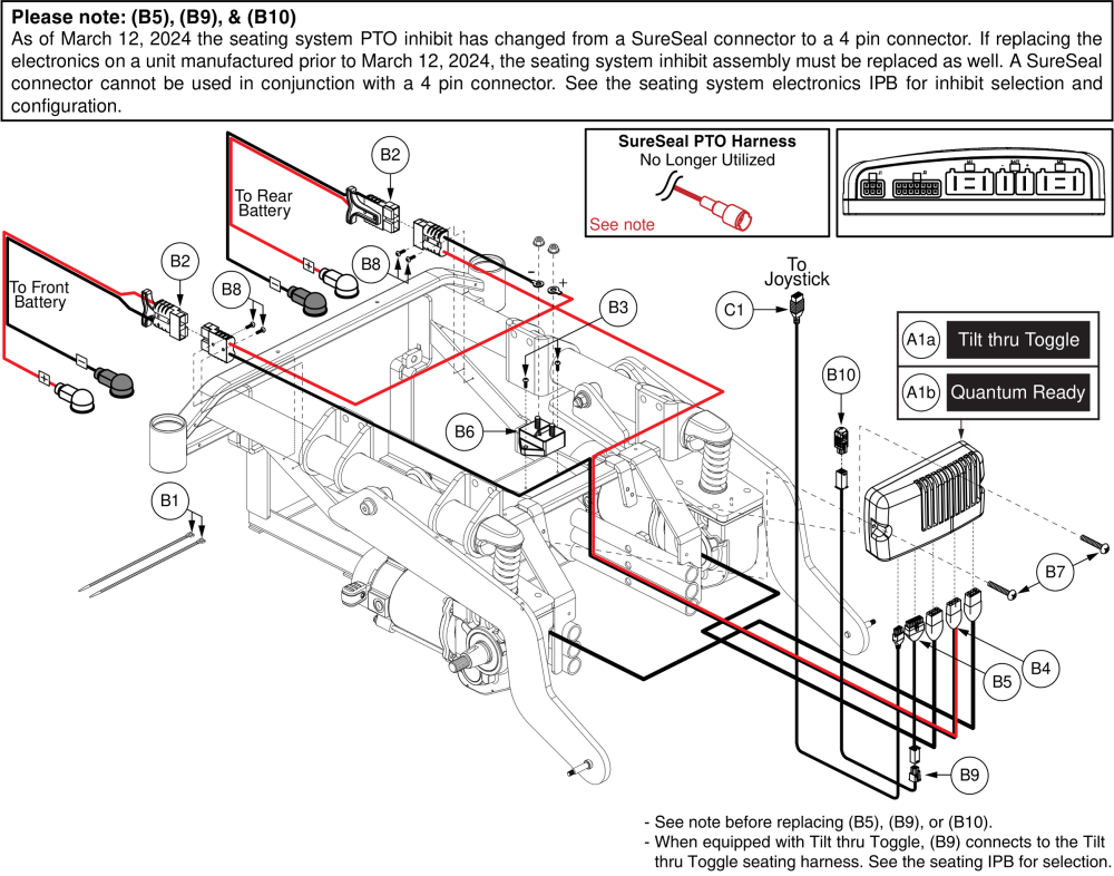 Q-logic Electronics - Hammer Xl Motors, Tilt Thru Toggle/quantum Ready, J/q 1450 parts diagram