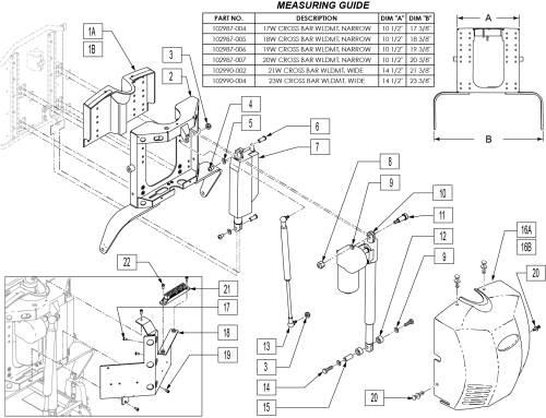 Recline With Power Sheer Back Assm S/n Prefix M710, M715 & M720 parts diagram