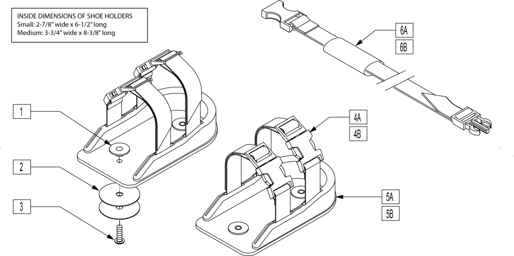 Shoe Holder Assembly parts diagram