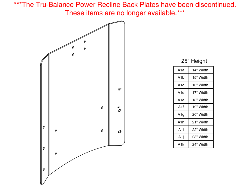 Back Plate - 25