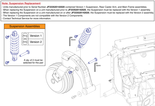 Rear Suspension, Q6 Edge 3 Stretto parts diagram