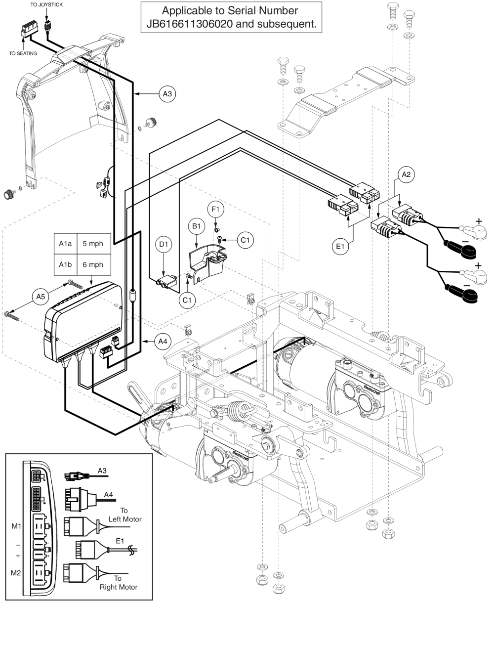 Ne Electronics Assy, Tilt Thru Toggle, Q6 Edge parts diagram